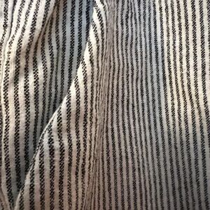 J. Crew Black and White Striped Pants